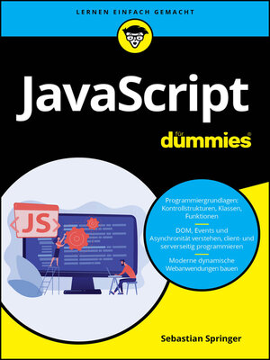 cover image of JavaScript für Dummies